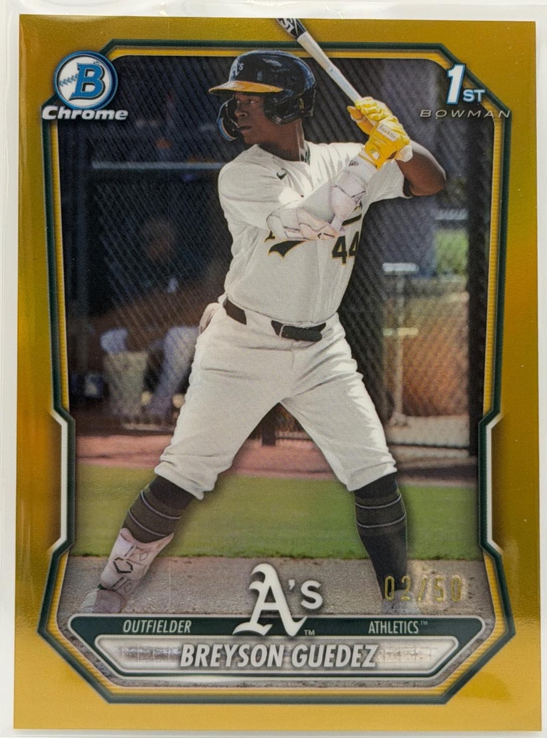 Breyson Guedez [Gold Refractor] #CPA-BG