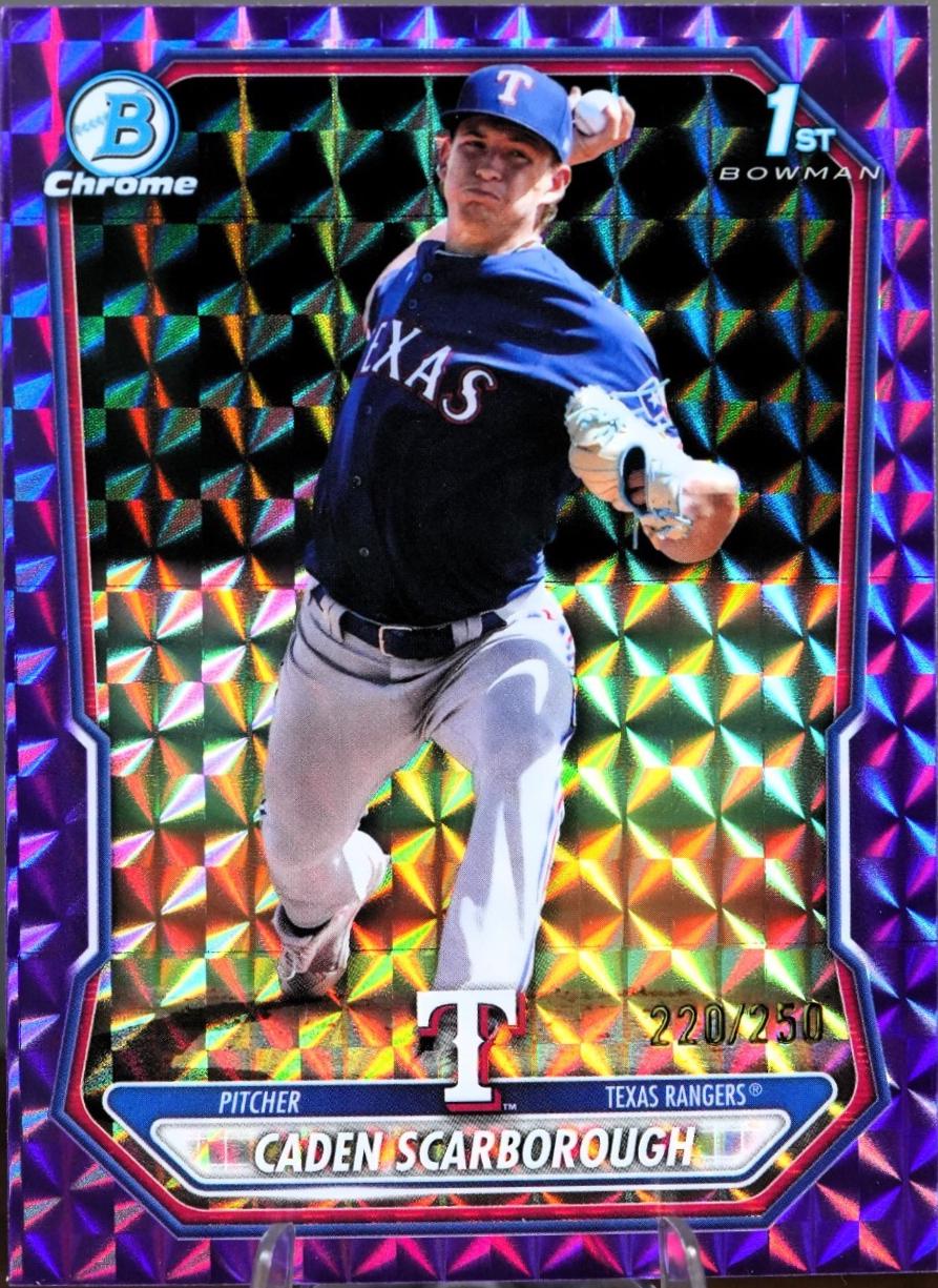 Caden Scarborough [Purple Refractor] #CPA-CSC