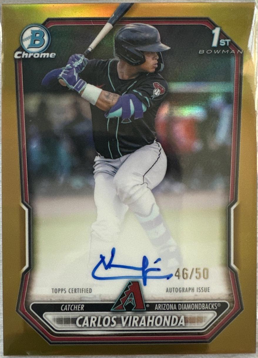 Carlos Virahonda [Gold Refractor] #CPA-CV