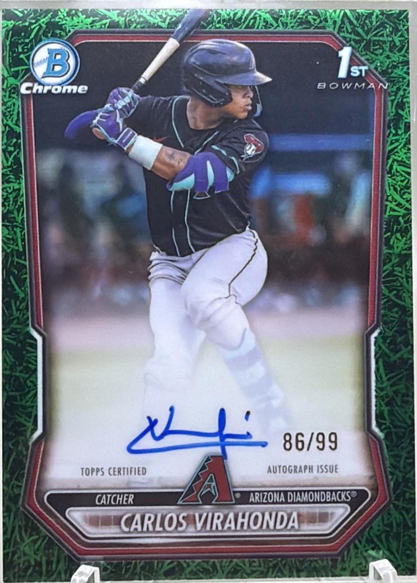 Carlos Virahonda [Green Grass Refractor] #CPA-CV