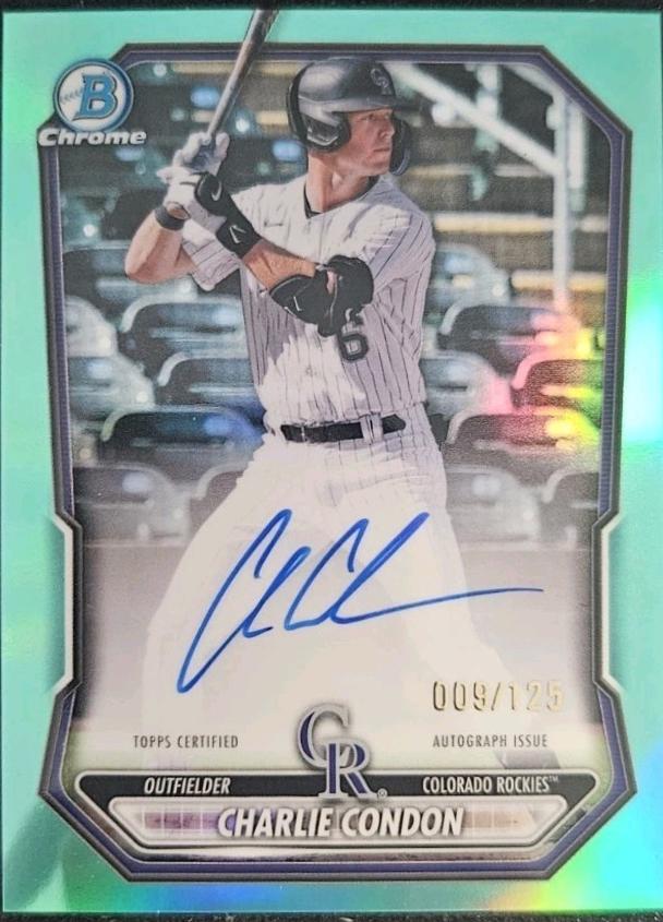 Charlie Condon [Aqua Refractor] #CPA-CC