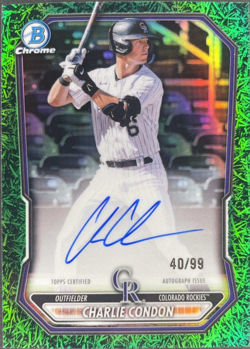 Charlie Condon [Green Grass Refractor] #CPA-CC