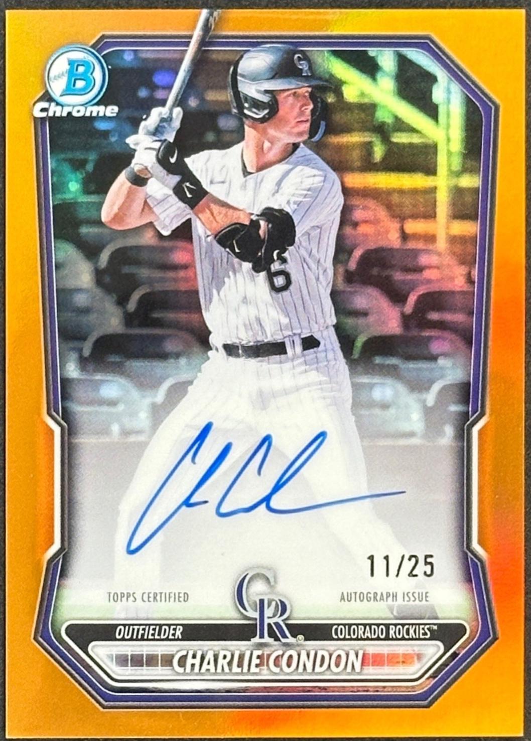 Charlie Condon [Orange Refractor] #CPA-CC