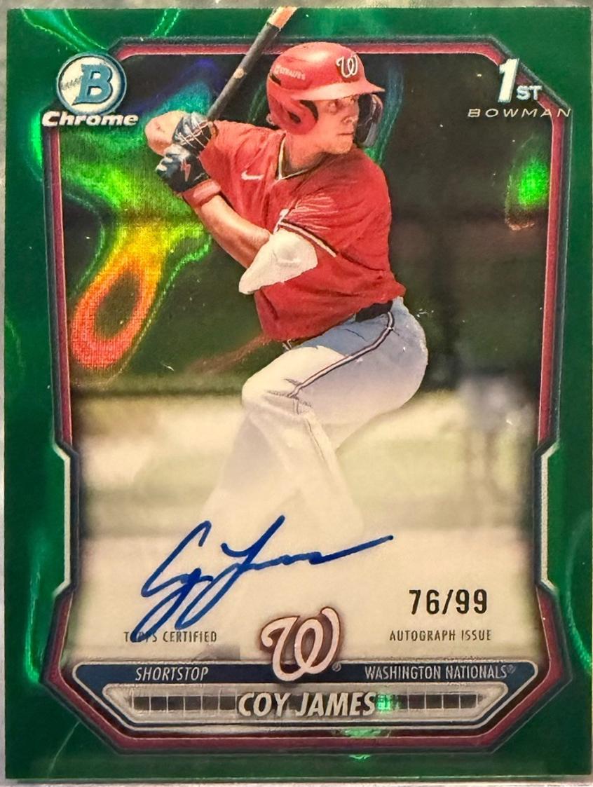 Coy James [Green Lava Refractor] #CPA-CJ
