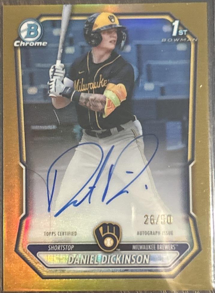 Daniel Dickinson [Gold Refractor] #CPA-DD