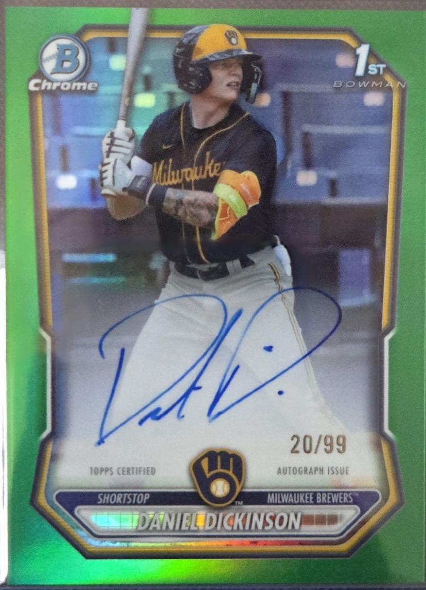 Daniel Dickinson [Green Refractor] #CPA-DD