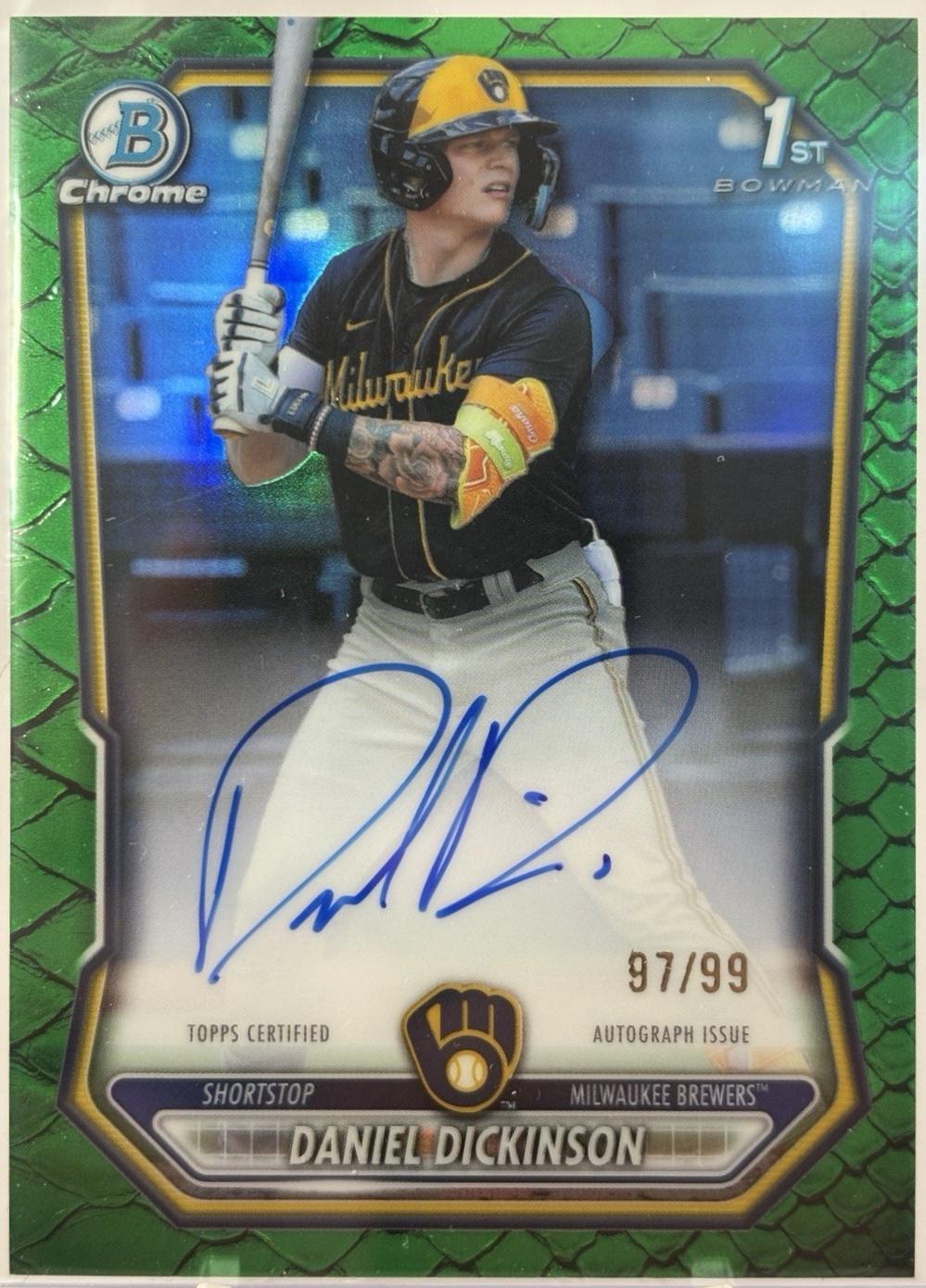 Daniel Dickinson [Green Reptilian Refractor] #CPA-DD