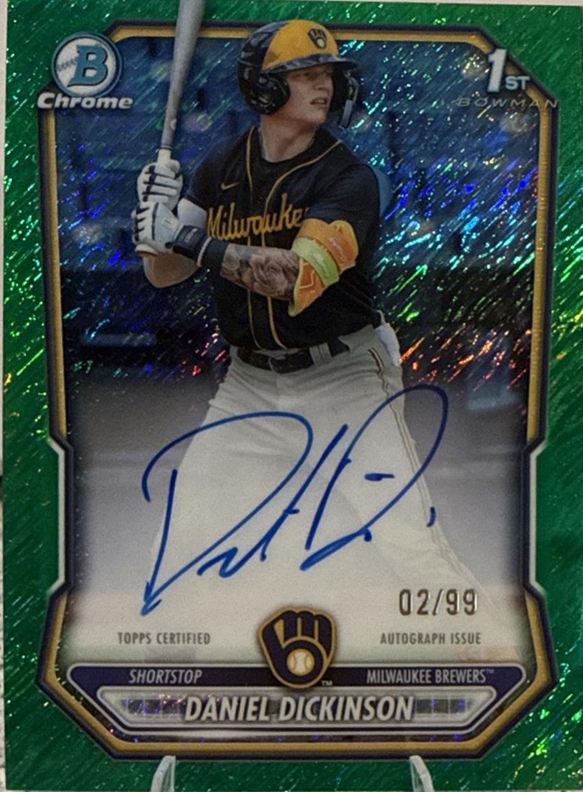 Daniel Dickinson [Green Shimmer Refractor] #CPA-DD