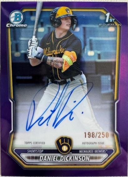 Daniel Dickinson [Purple Refractor] #CPA-DD