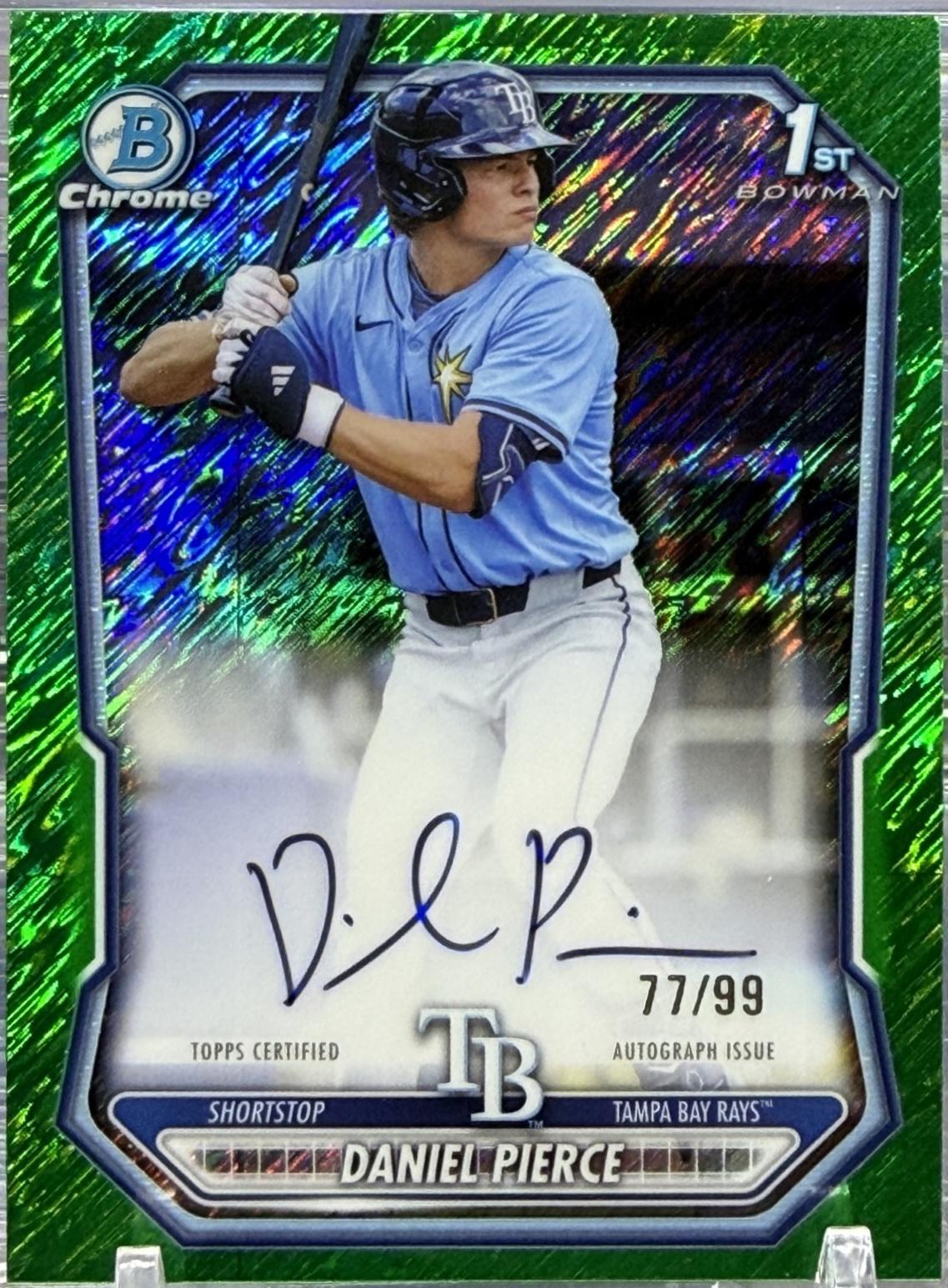 Daniel Pierce [Green Shimmer Refractor] #CPA-DP