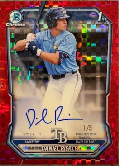 Daniel Pierce [Red Refractor] #CPA-DP