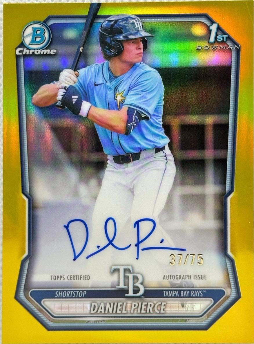Daniel Pierce [Yellow Refractor] #CPA-DP