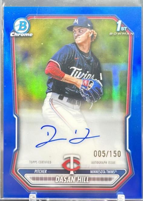 Dasan Hill [Blue Refractor] #CPA-DH