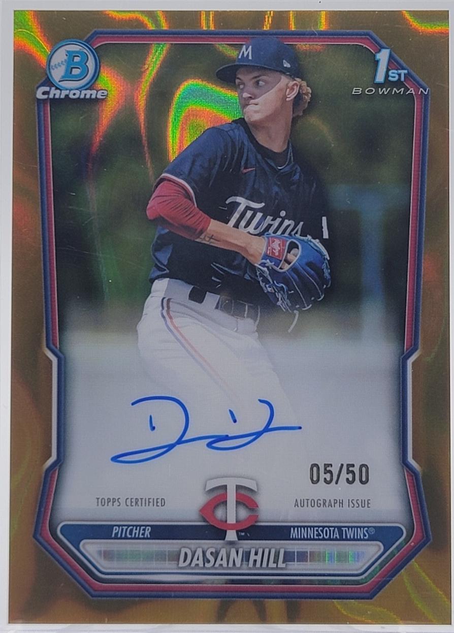 Dasan Hill [Gold Lava Refractor] #CPA-DH