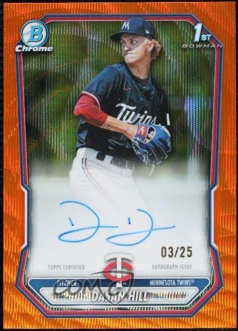 Dasan Hill [Orange Wave Refractor] #CPA-DH
