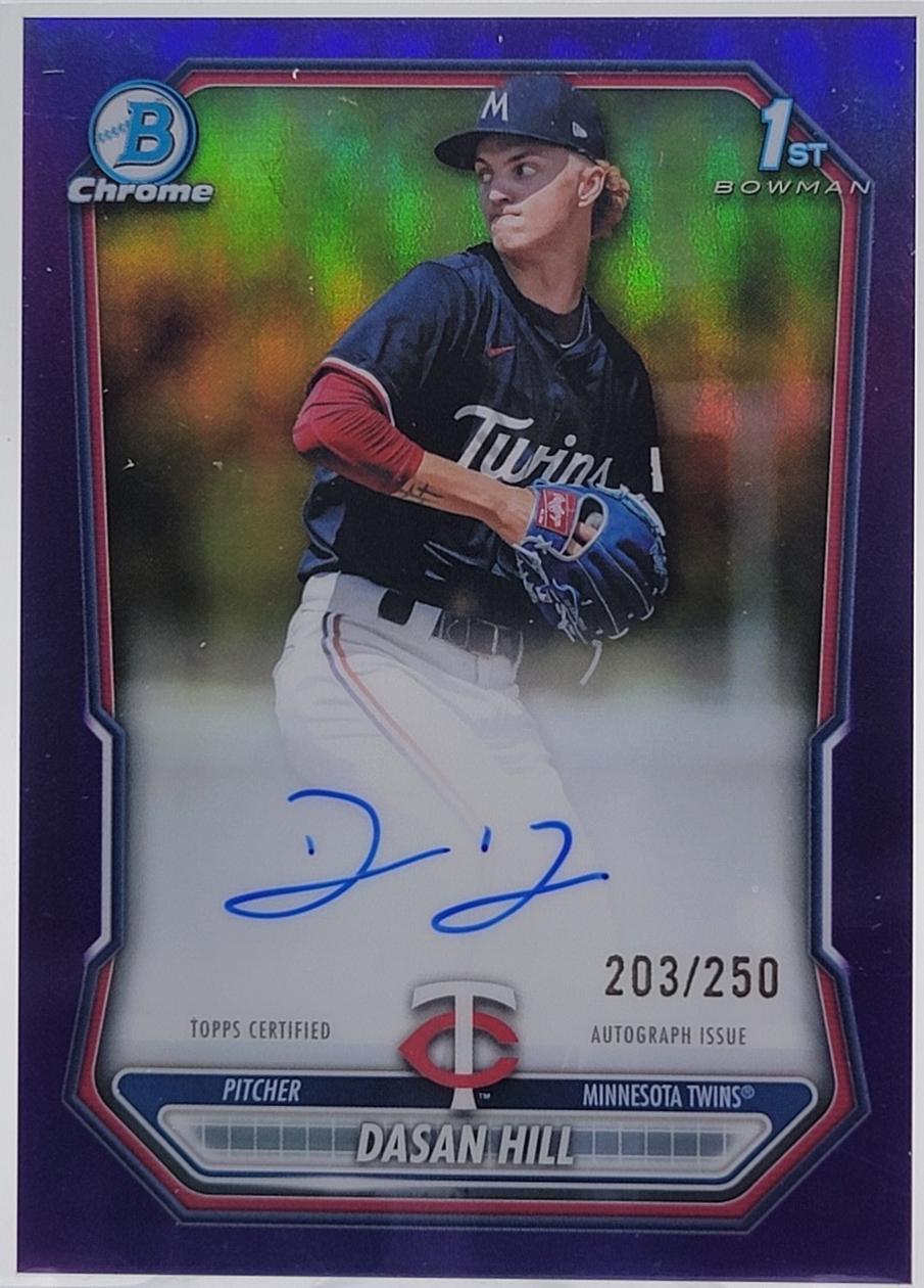 Dasan Hill [Purple Refractor] #CPA-DH