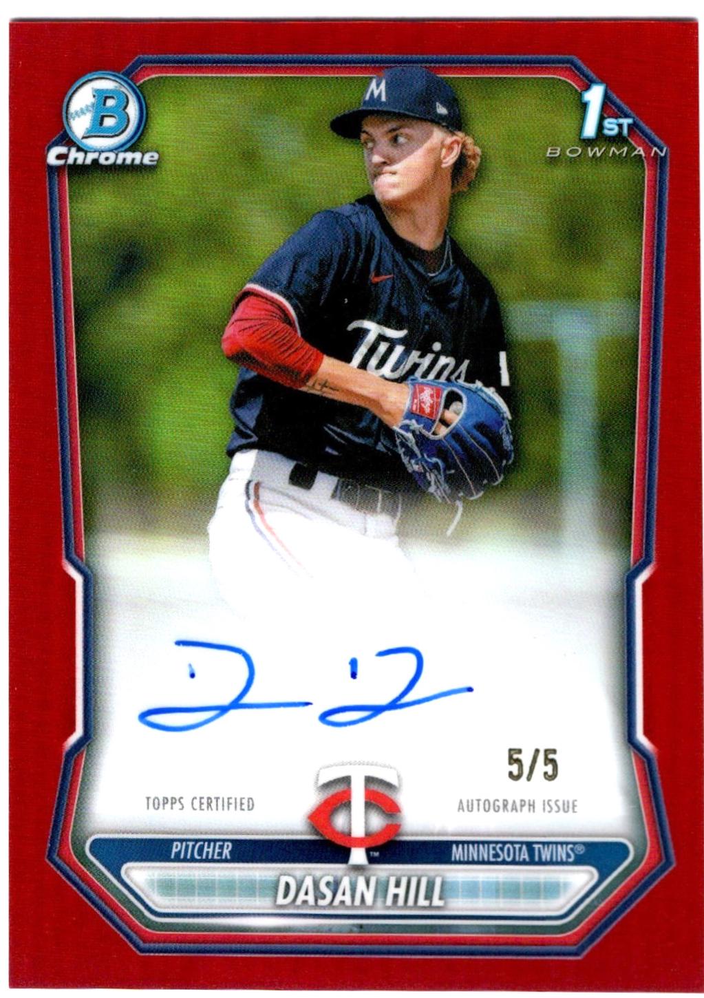 Dasan Hill [Red Refractor] #CPA-DH