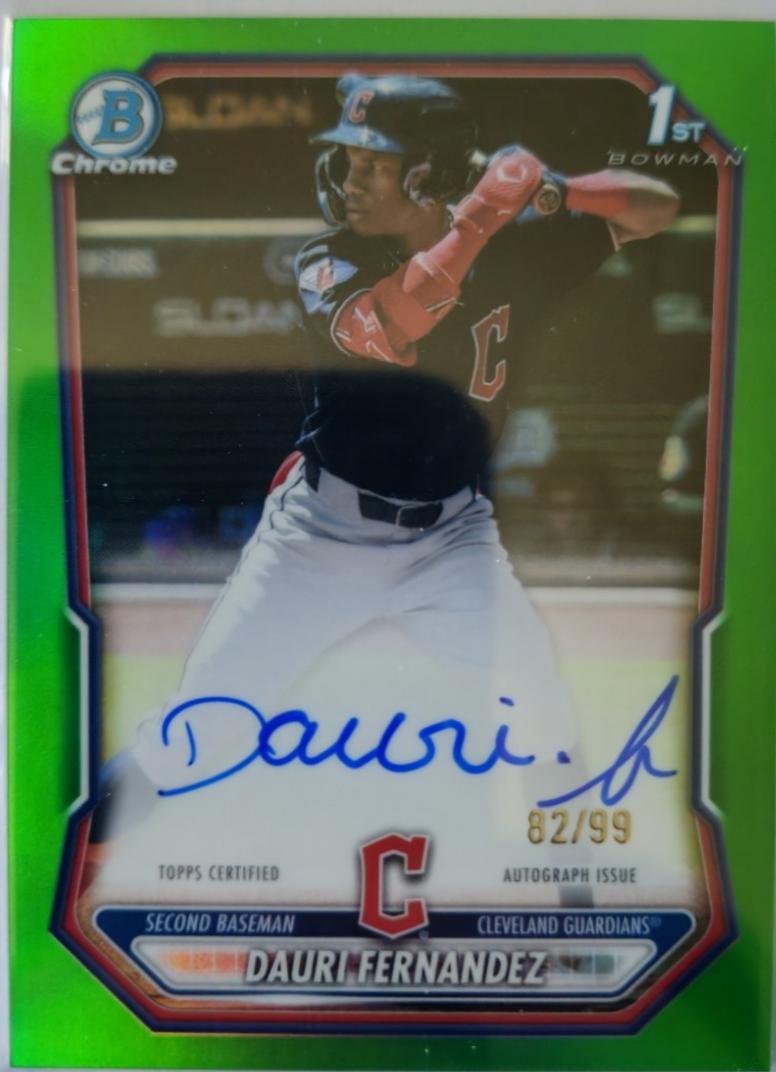 Dauri Fernandez [Green Refractor] #CPA-DF