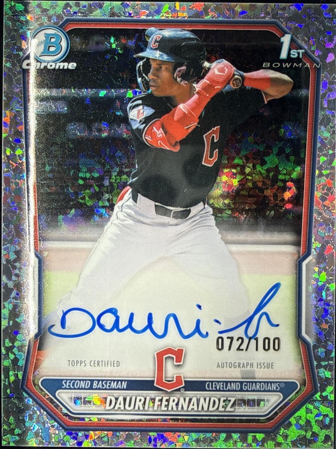 Dauri Fernandez [Mini-Diamond Refractor] #CPA-DF