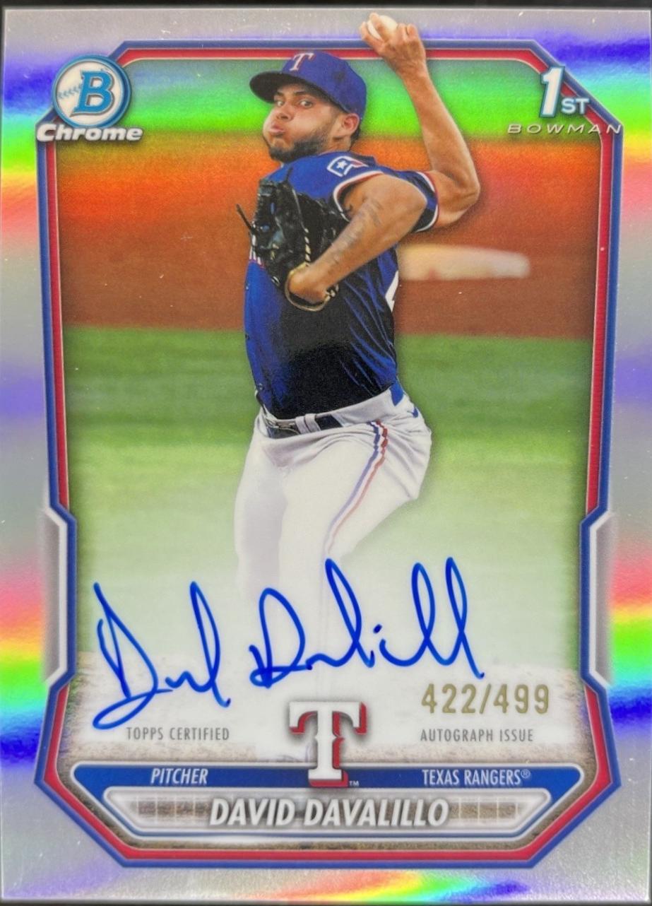 David Davalillo [Refractor] #CPA-DDA