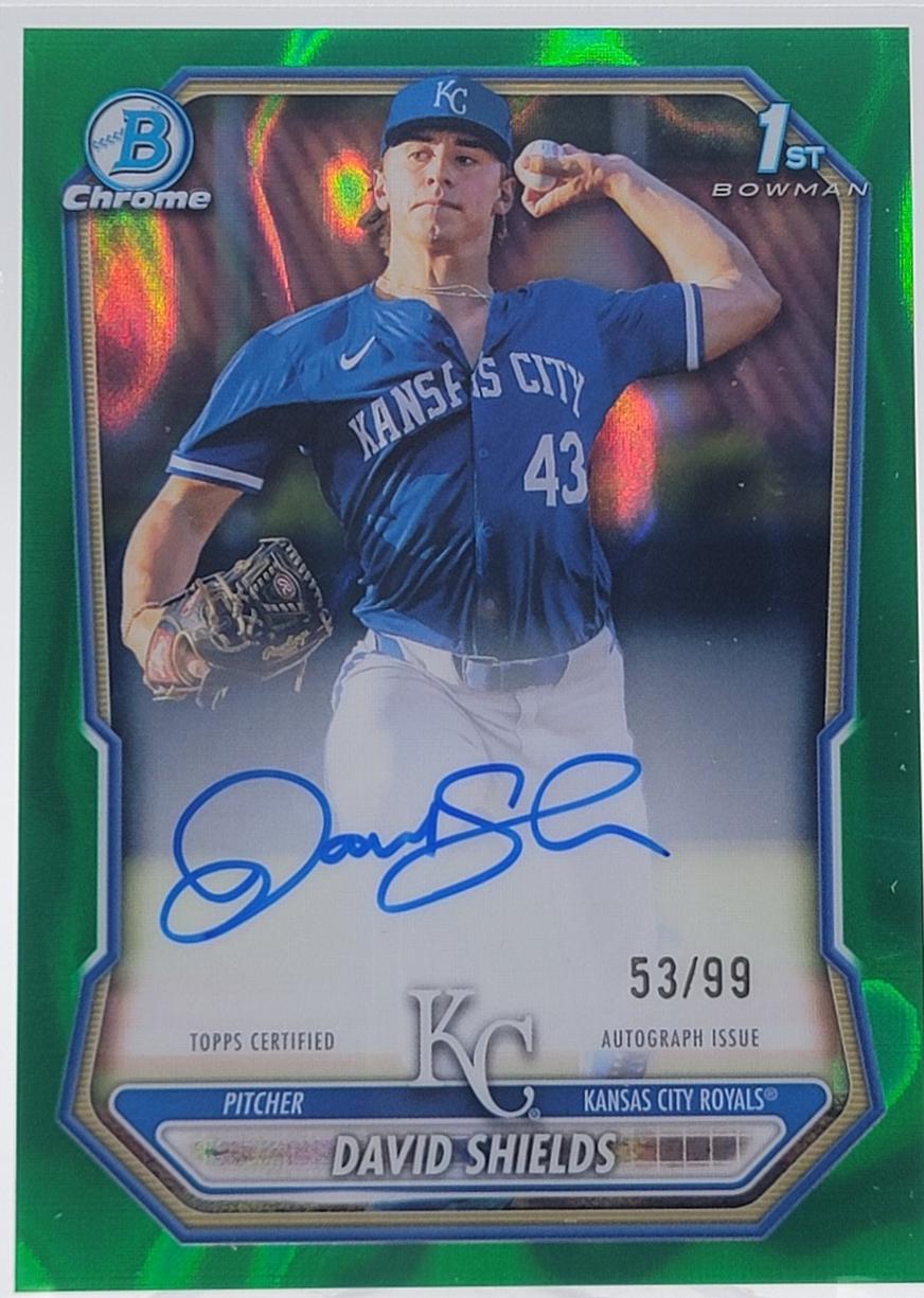 David Shields [Green Lava Refractor] #CPA-DSH