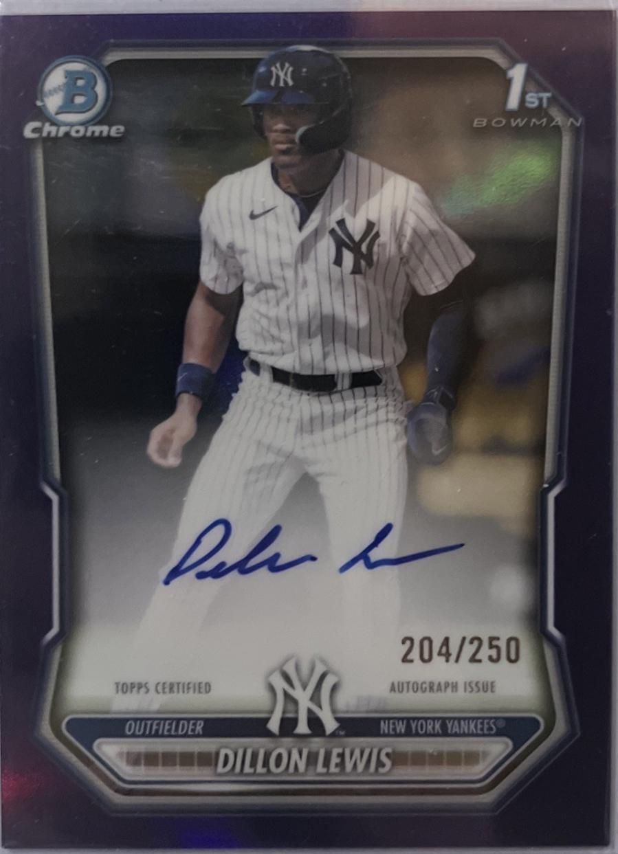 Dillon Lewis [Purple Refractor] #CPA-DL