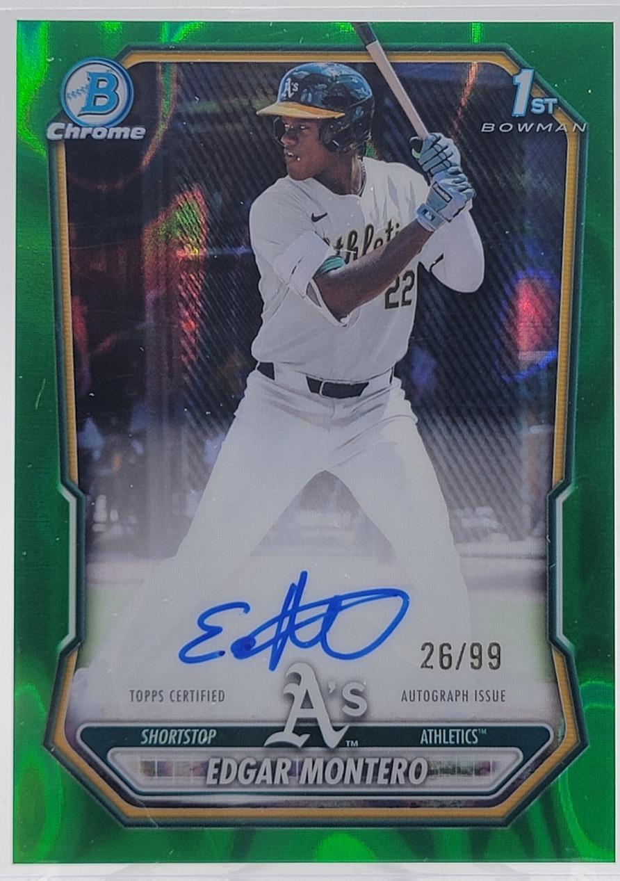 Edgar Montero [Green Lava Refractor] #CPA-EM