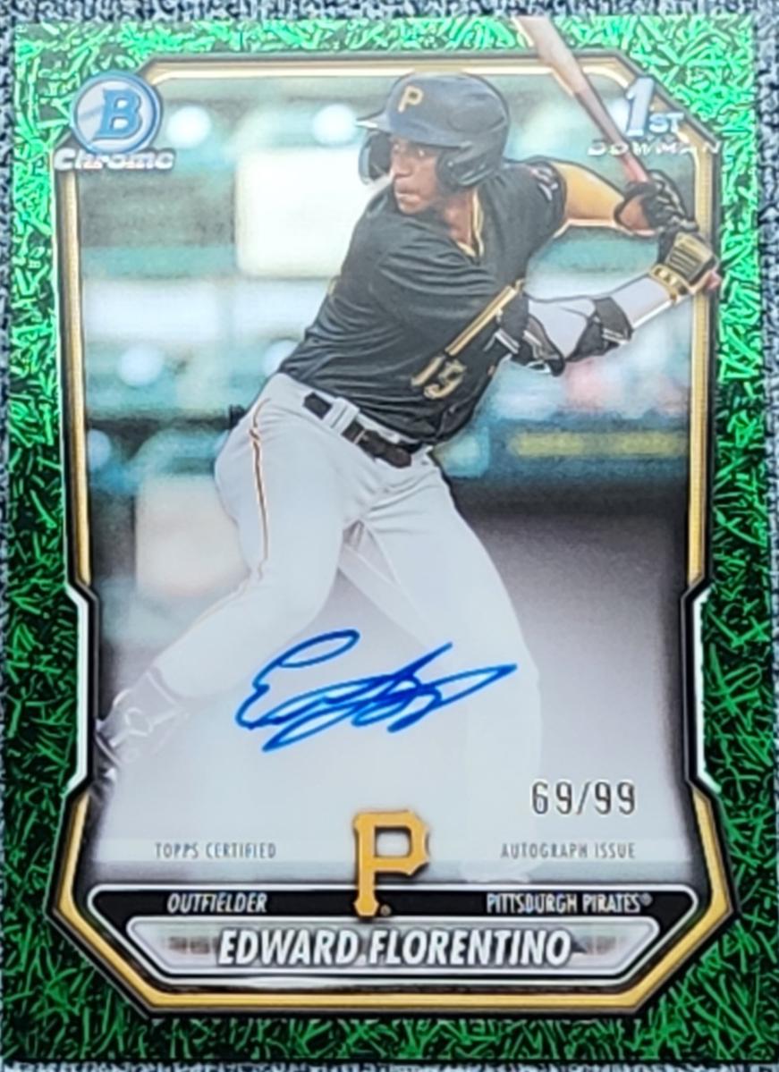 Edward Florentino [Green Grass Refractor] #CPA-EF