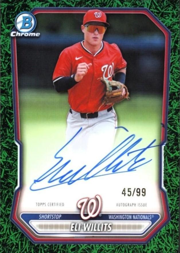 Eli Willits [Green Grass Refractor] #CPA-EW