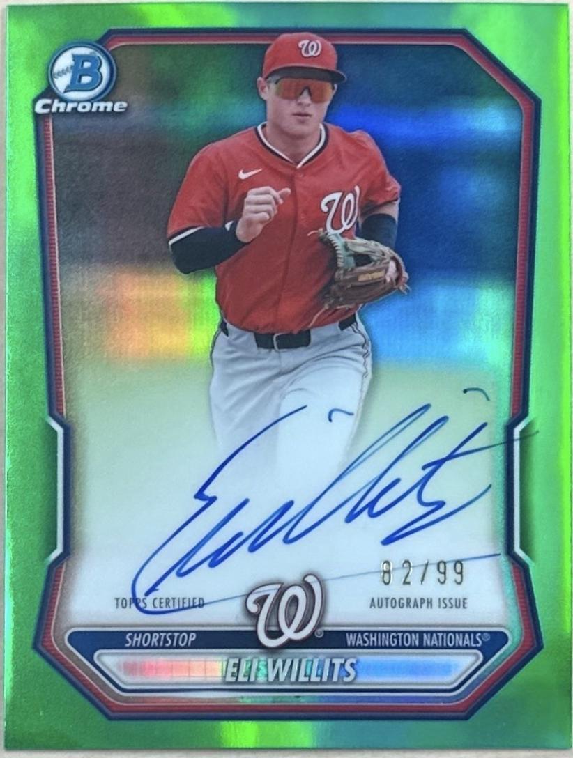 Eli Willits [Green Refractor] #CPA-EW