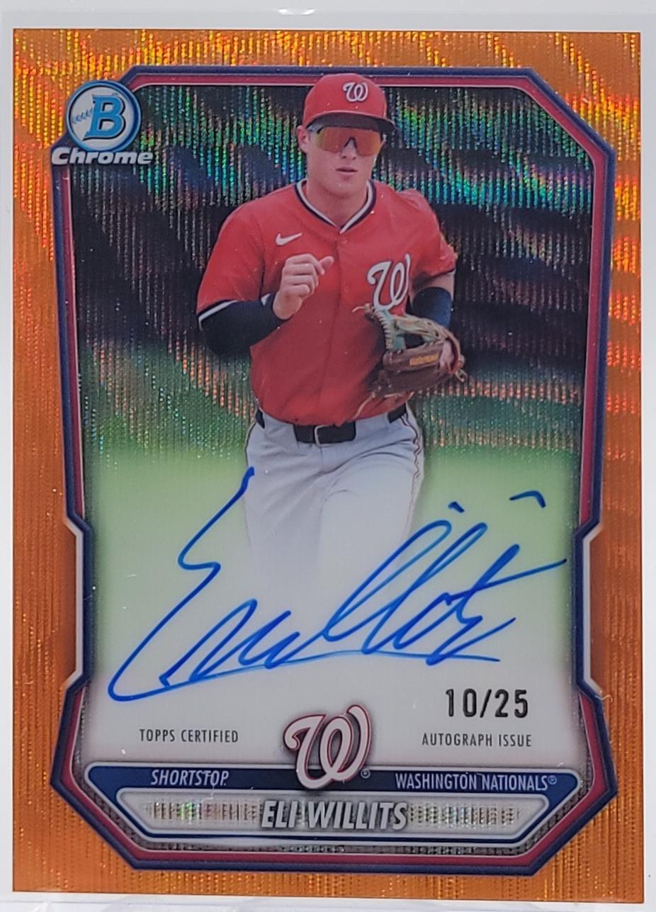 Eli Willits [Orange Wave Refractor] #CPA-EW