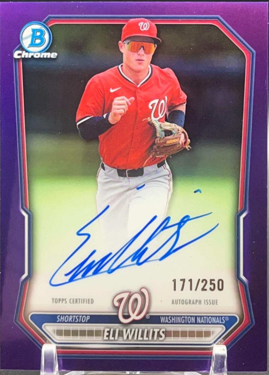 Eli Willits [Purple Refractor] #CPA-EW