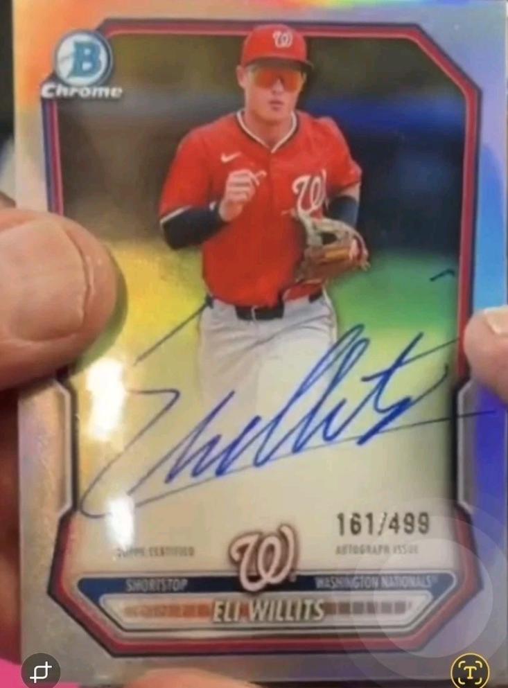 Eli Willits [Refractor] #CPA-EW