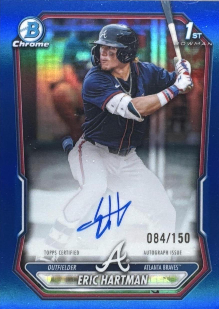 Eric Hartman [Blue Refractor] #CPA-EHA