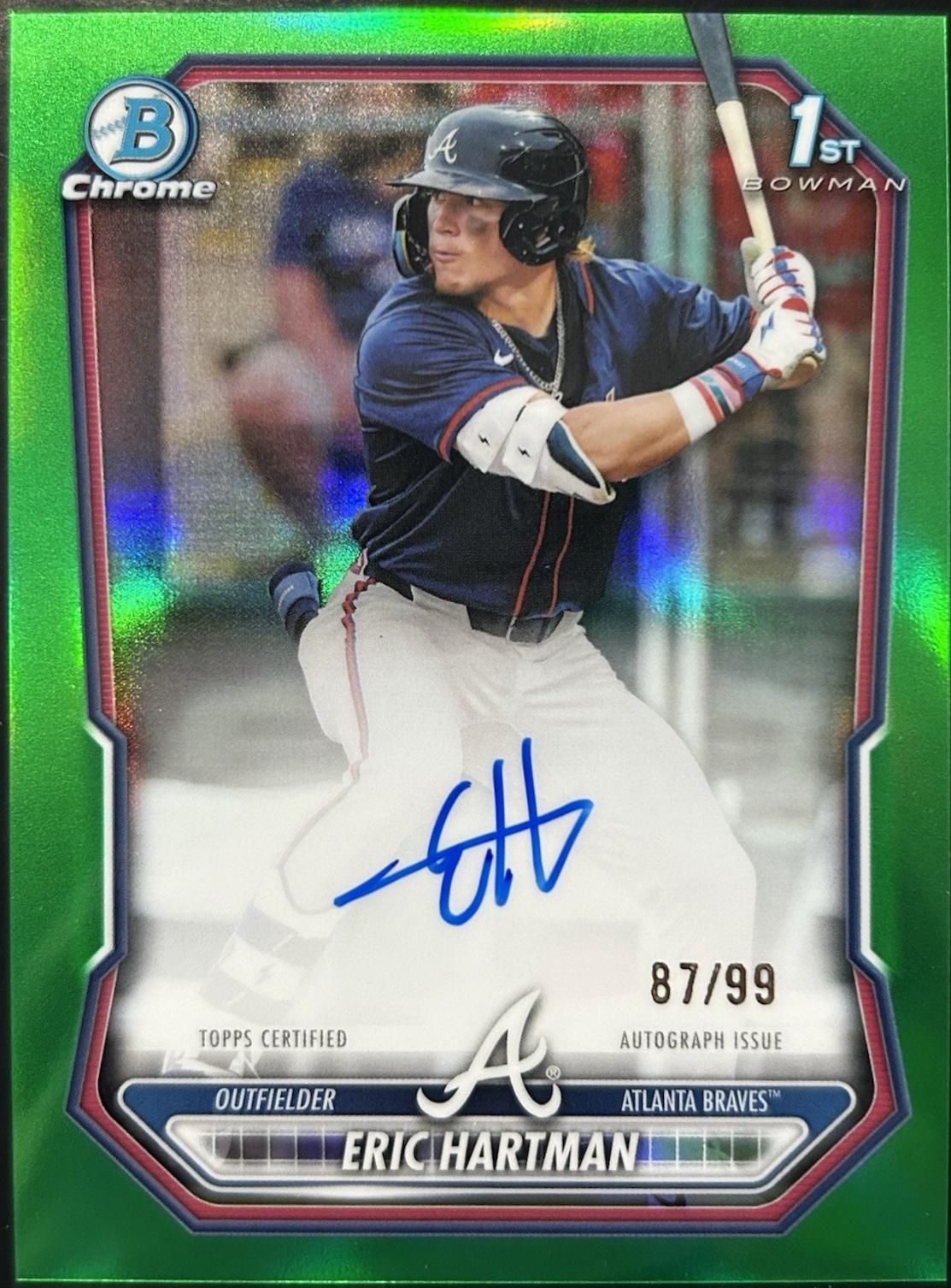 Eric Hartman [Green Refractor] #CPA-EHA