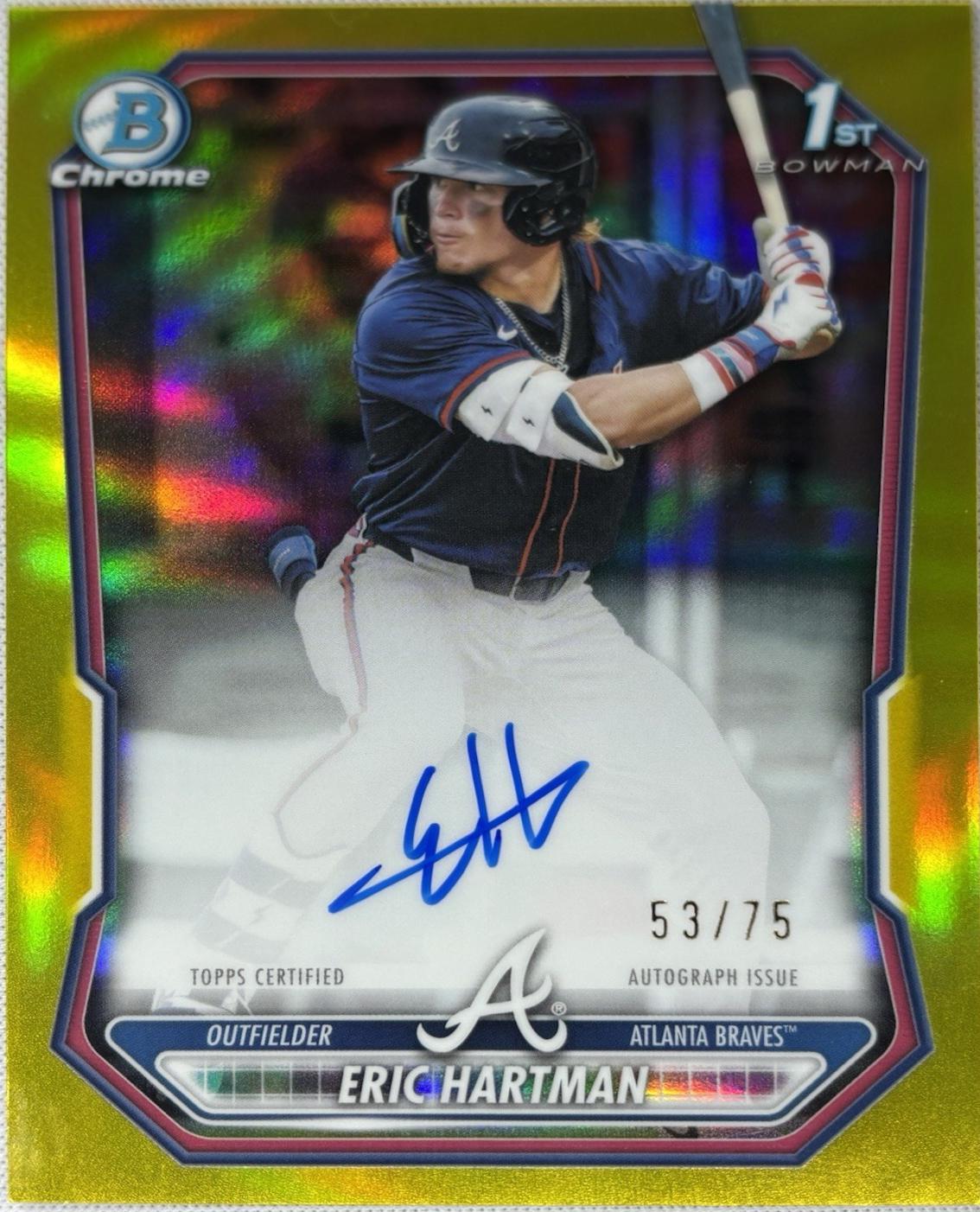 Eric Hartman [Yellow Refractor] #CPA-EHA