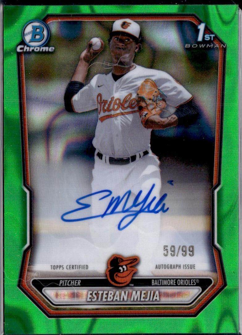 Esteban Mejia [Green Lava Refractor] #CPA-EME