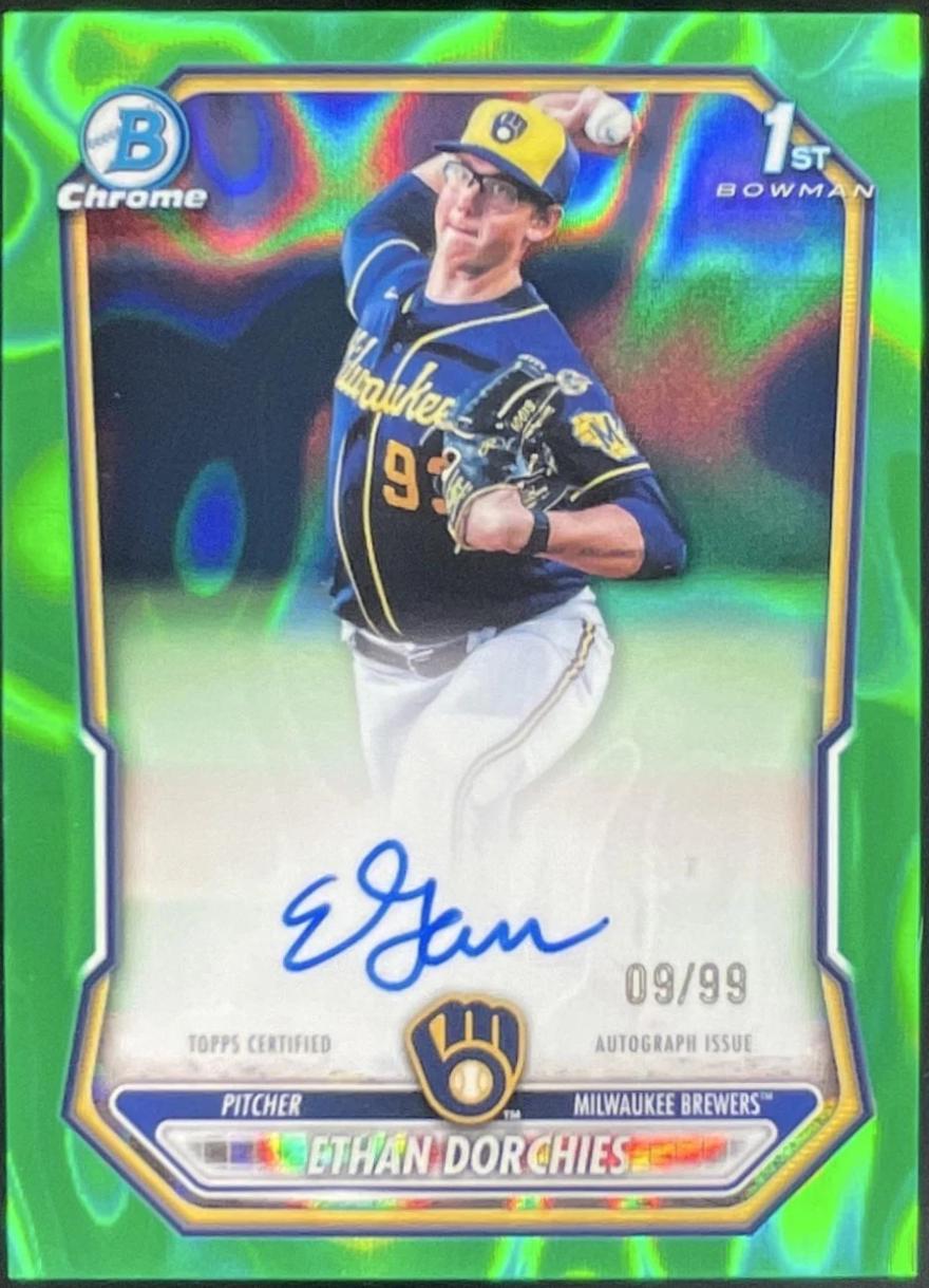 Ethan Dorchies [Green Lava Refractor] #CPA-EDO