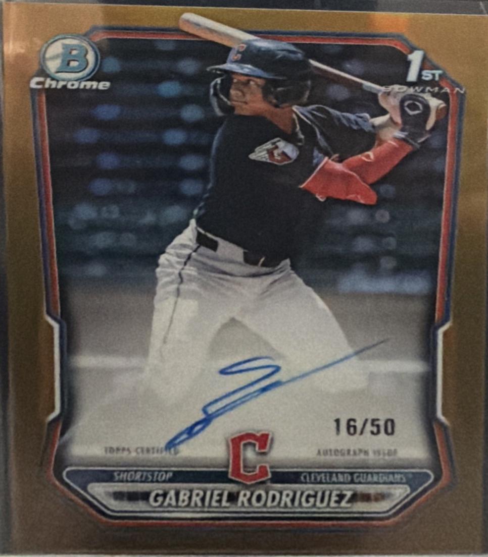 Gabriel Rodriguez [Gold Refractor] #CPA-GR