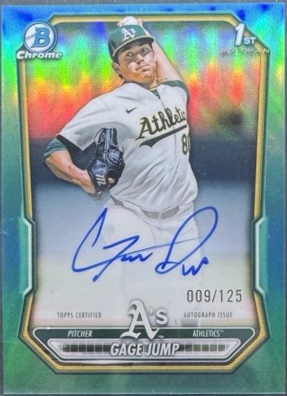 Gage Jump [Aqua Refractor] #CPA-GJ