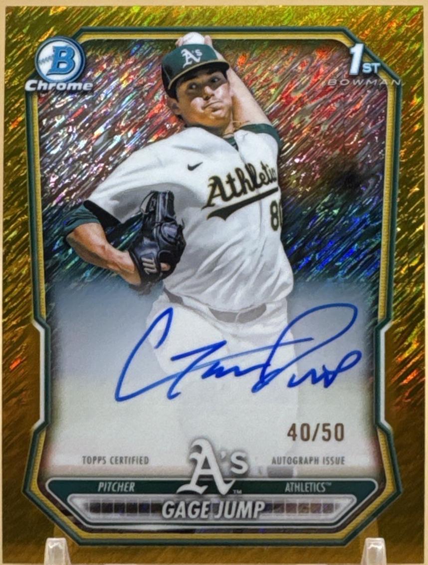 Gage Jump [Gold Shimmer Refractor] #CPA-GJ