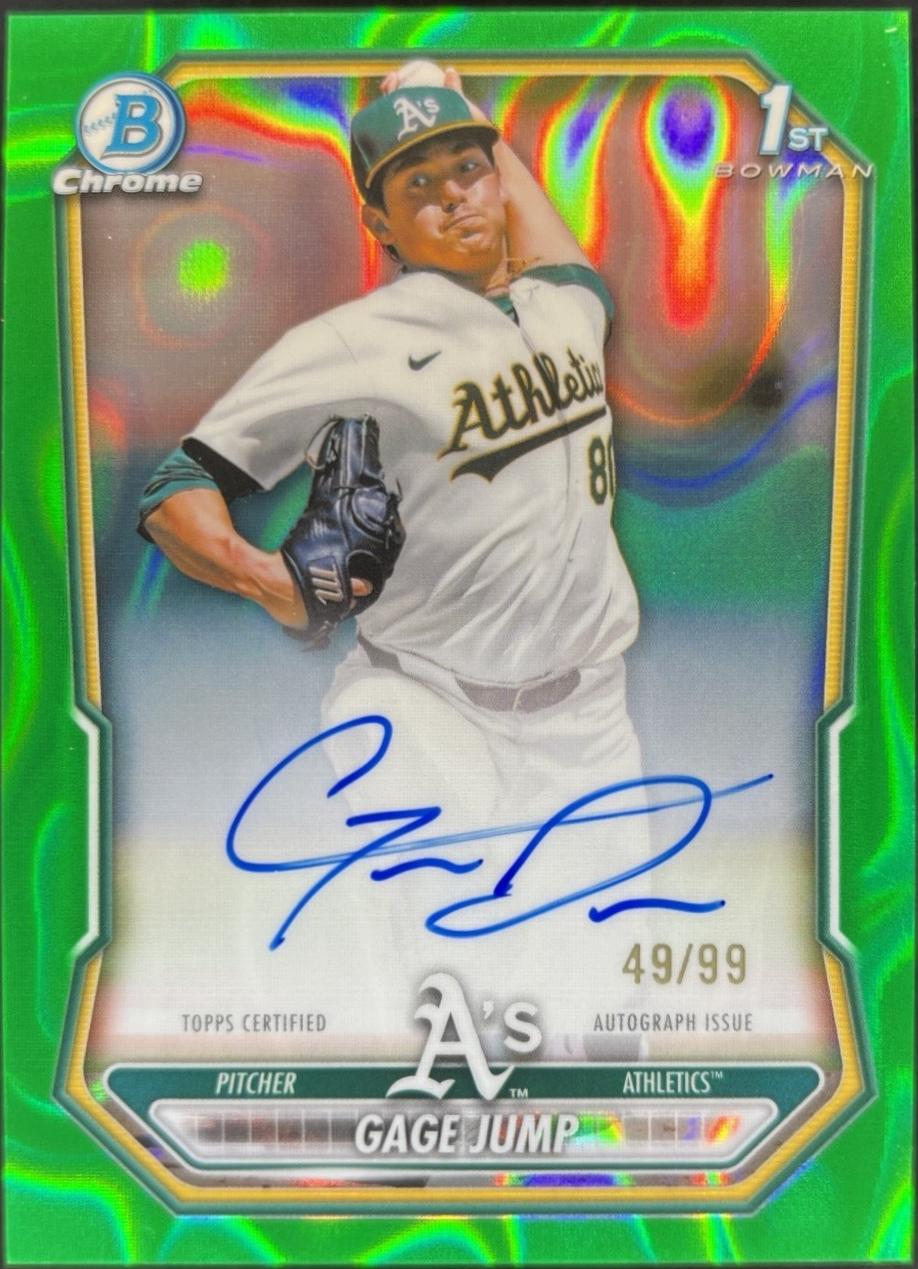 Gage Jump [Green Lava Refractor] #CPA-GJ