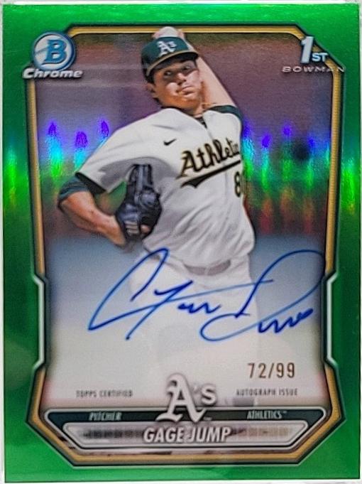 Gage Jump [Green Refractor] #CPA-GJ