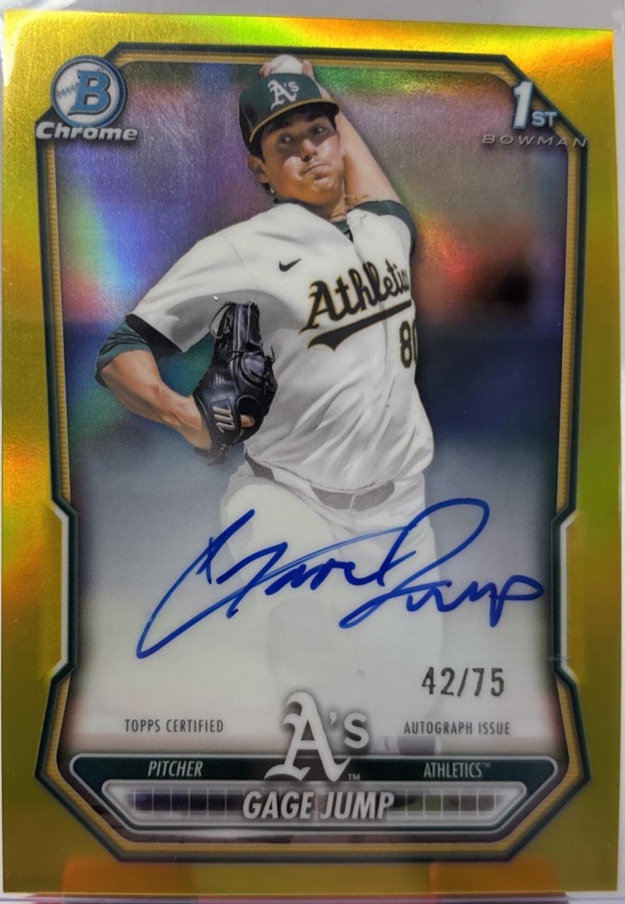 Gage Jump [Yellow Refractor] #CPA-GJ
