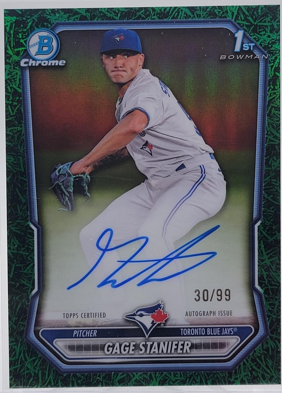 Gage Stanifer [Green Grass Refractor] #CPA-GS