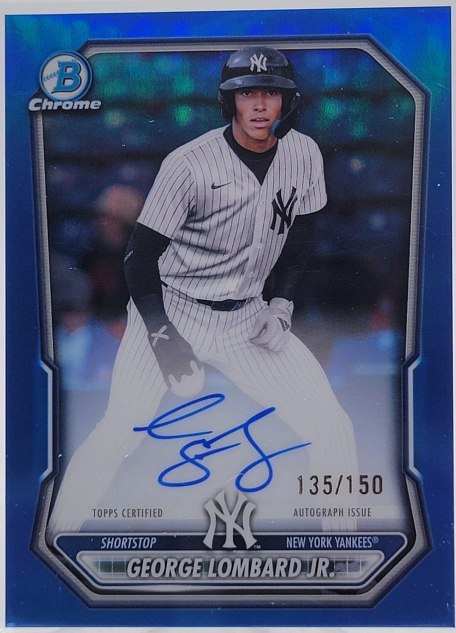 George Lombard Jr. [Blue Refractor] #CPA-GL