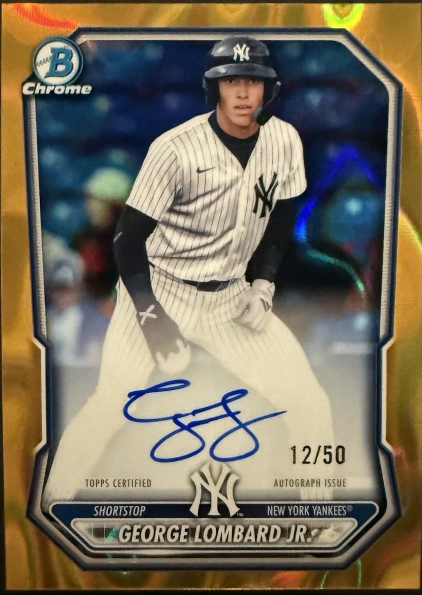 George Lombard Jr. [Gold Lava Refractor] #CPA-GL