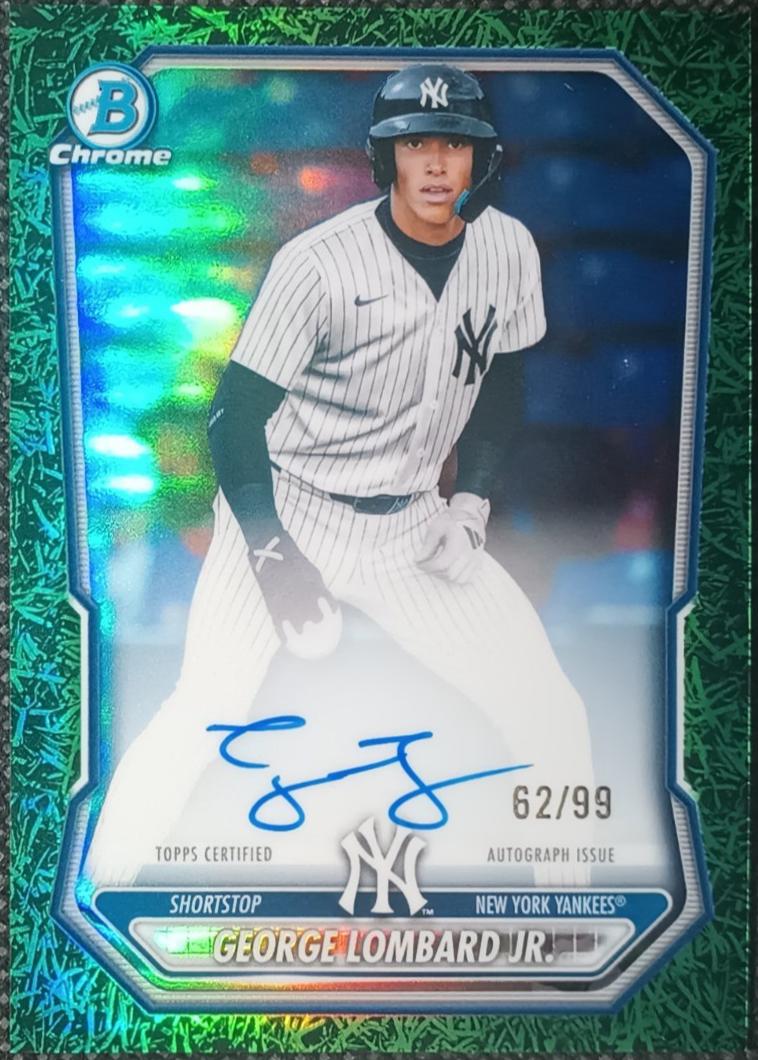 George Lombard Jr. [Green Grass Refractor] #CPA-GL