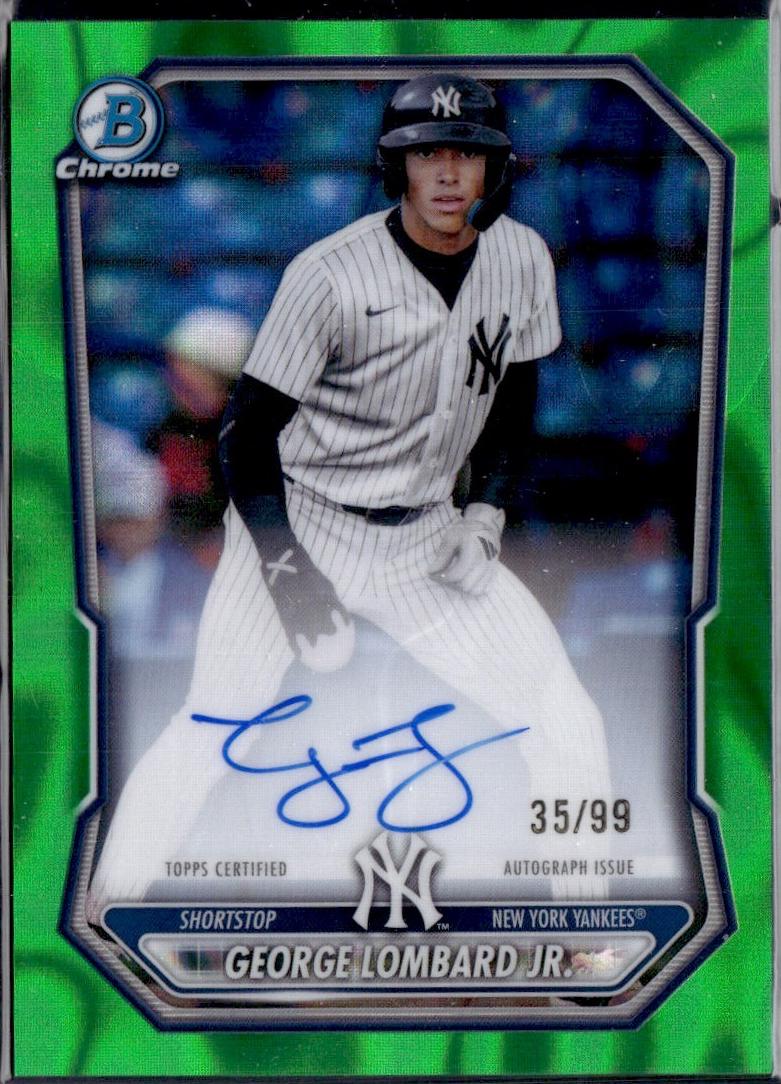 George Lombard Jr. [Green Lava Refractor] #CPA-GL