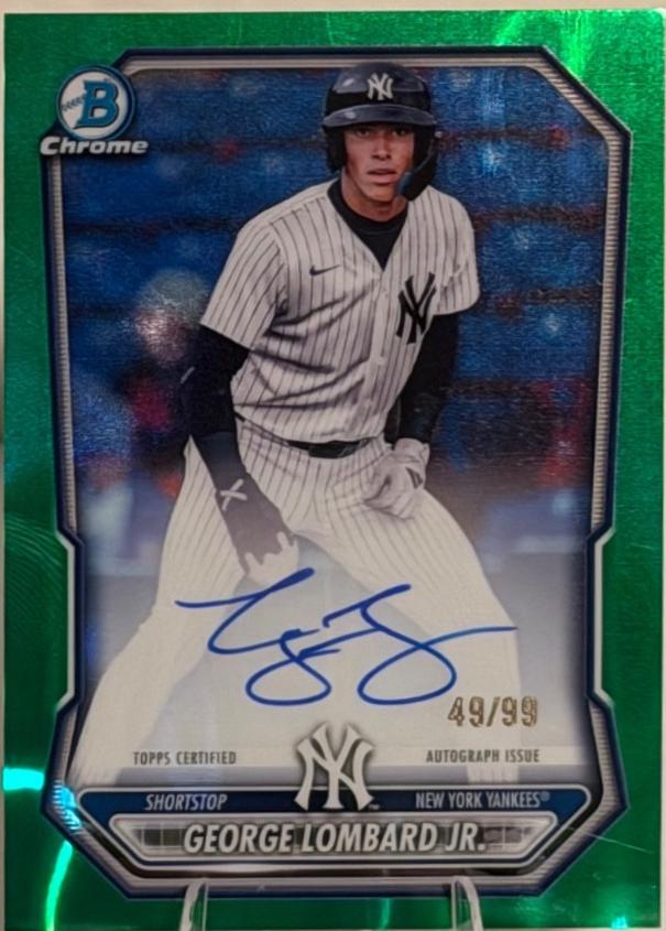 George Lombard Jr. [Green Refractor] #CPA-GL
